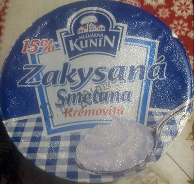 Zakysaná smetana krémovitá