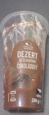 Dezert čokoládový se šlehačkou
