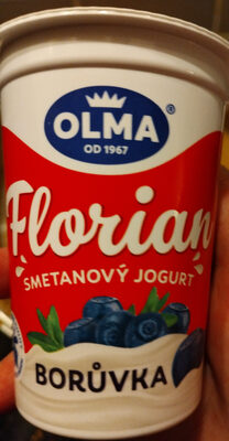 Florian smetanový jogurt borůvka