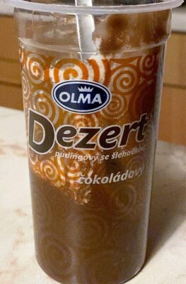 Dezert čokoládový se šlehačkou min. 2%