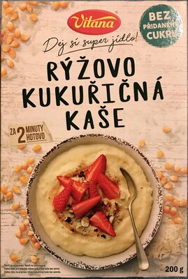 Rýžovo kukuřičná kaše