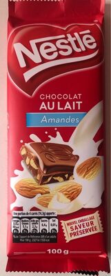Chocolat au lait amandes