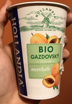 BIO selský jogurt meruňka
