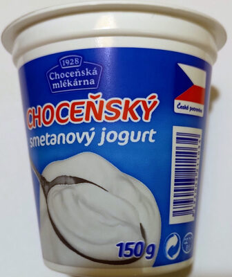 Choceňský smetanový jogurt
