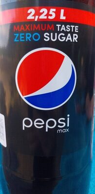 Pepsi max zéro sucre