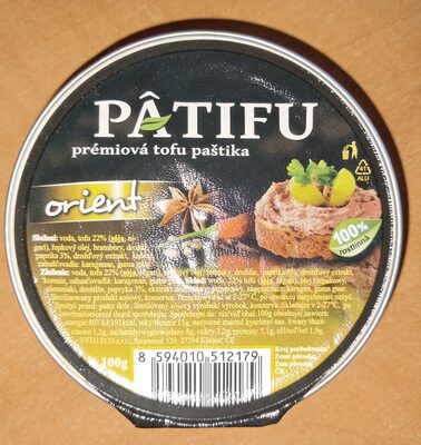 Patifu prémiová tofu paštika orient