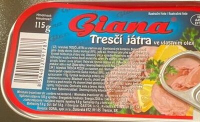 Tresčí játra ve vlastním oleji