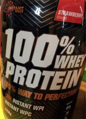 100% WHEY protein, jahoda