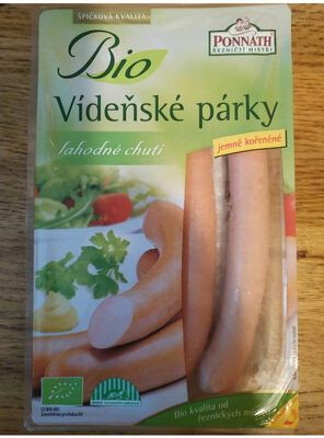 Vídeňské párky lahodné chuti jemně kořeněné