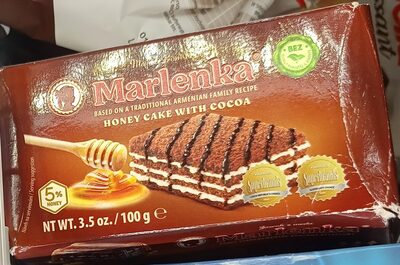 Medový dortík s kakaem