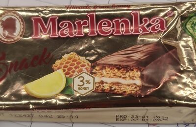 Snack citrónový medový