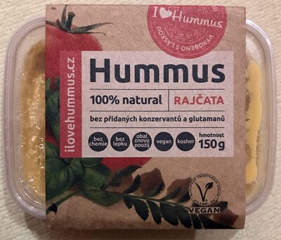 Hummus s rajčaty