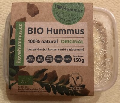 Bio hummus natural