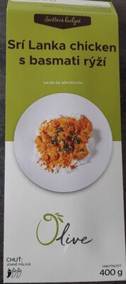 Srí Lanka chicken s basmati rýži