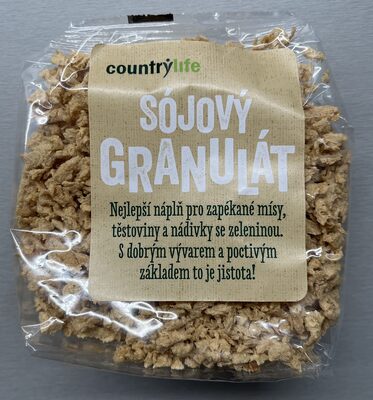 Sójový granulát