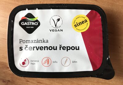 Pomazánka s červenou řepou