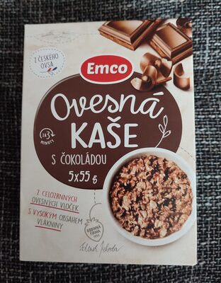 Ovesná kaše s čokoládou
