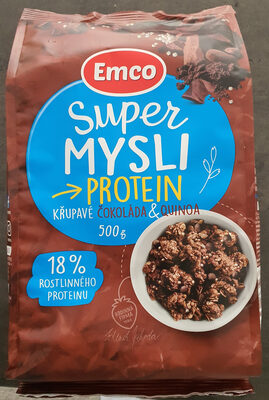 Super MYSLI PROTEIN KŘUPAVÉ ČOKOLÁDA & QUINOA