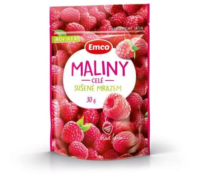 Mrazem sušené maliny