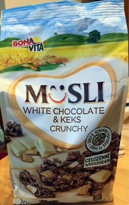Zapékané křupavé müsli White Chocolate&Keks
