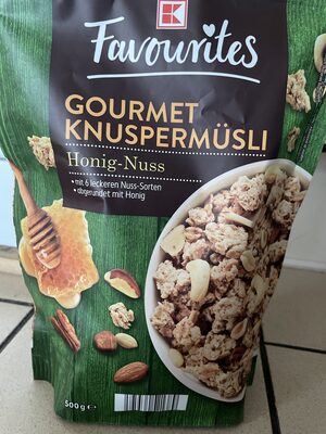 Gourmet Knuspermüsli Honig-Nuss