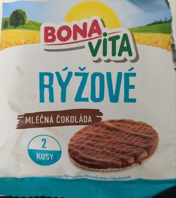 Milk Choco Mini Rice Cakes, Milk Choco