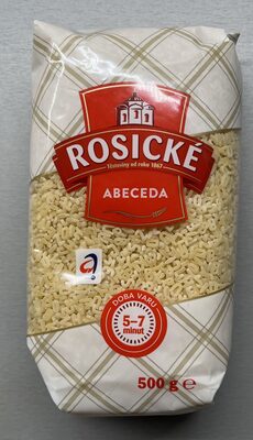 Těstoviny do polévky abeceda