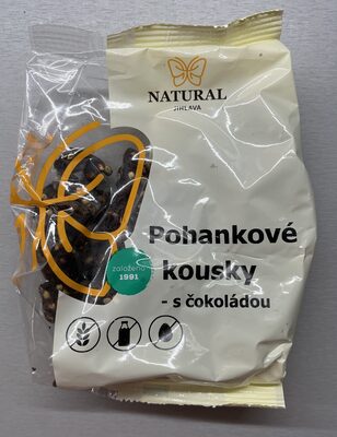 Pohankové kousky s čokoládou