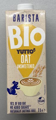 Neslazené ovesné barista mléko