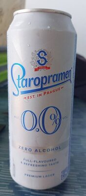 zero alcohol staropramen