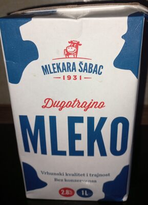 Dugotrajno mleko