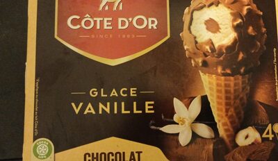 Glace vanille chocolat et noisette