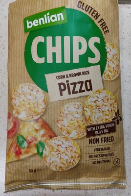 Benlian Chips Corn & Brown Rice Pizza