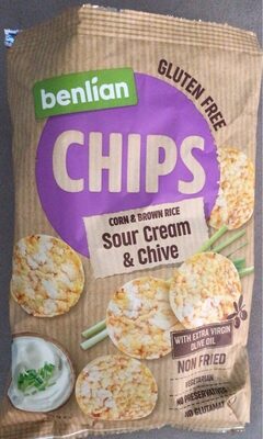 Chips corn & brown rice