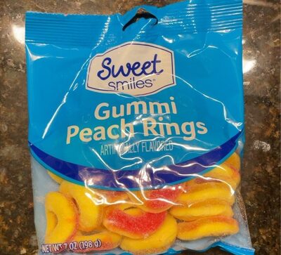 Gummi Peach Rings