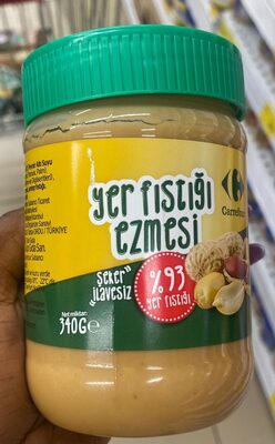 Carrefour 93% Peanut Butter With No Added Sugar