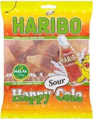 Halal Happy Cola Sour Bag