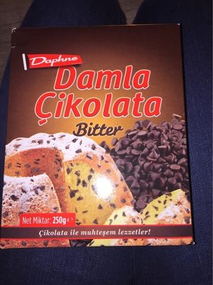 Damla çikolata bitter