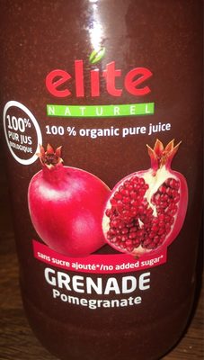 Naturel 100% organic pure juice grenade