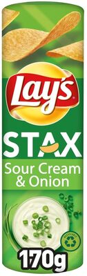 Lay's Stax sour cream & onion flavour