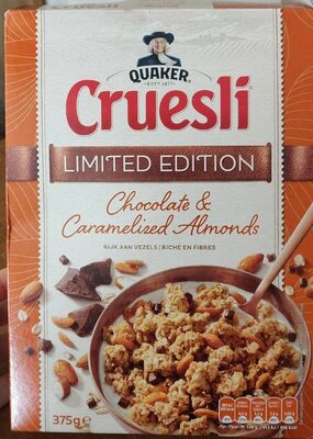 Quaker Cruesli Chocolat et Amandes caramélisées