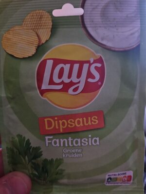 Lay's Dipsaus Fantasia Groene kruiden NUTRI-SCORE