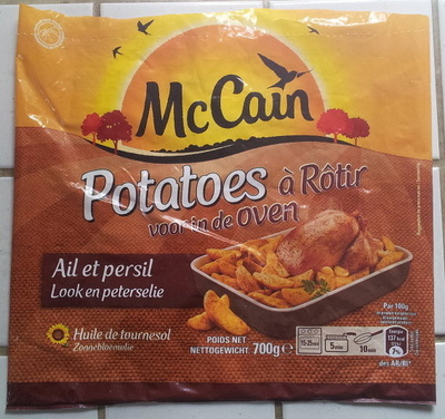 Potatoes à Rôtir - Ail et persil