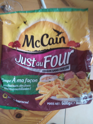Just au Four Coupe à ma Façon