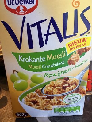 Vitalis Muesli Croustillant Raisins