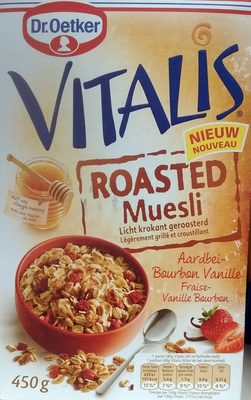 Vitalis Roasted Muesli Fraise-Vanille Bourbon