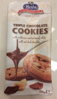 Cookies triple chocolate