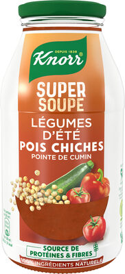Knorr Soupe Vegan Légumes d'Été Pois Chiches 450ml