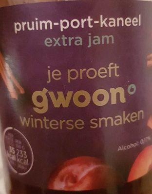Pruim - port - kaneel extra jam