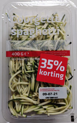 Courgette spaghetti